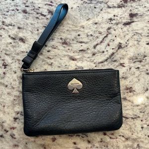 Black Kate Spade wristlet